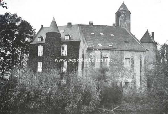 Gelderland, 1935, Waardenburg, Kasteel Waardenburg, van het zuidoosten gezien