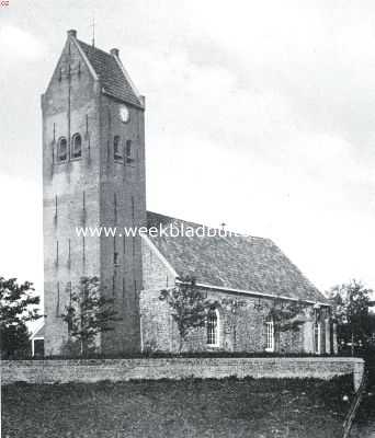 Friesland, 1935, Zwichem, De Ned. Herv. Kerk te Zwichem in Friesland (13e eeuw)
