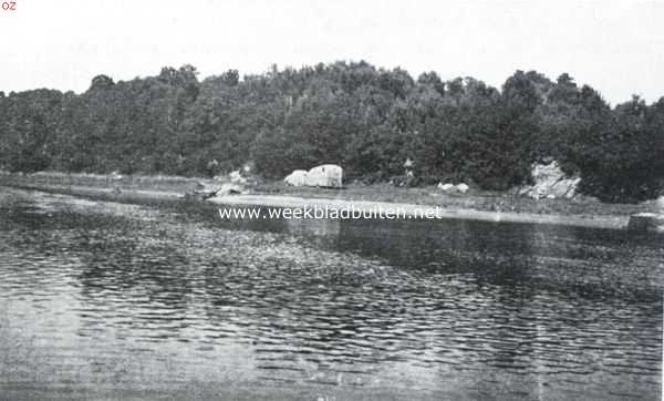 Frankrijk, 1935, St. Maurice, Met den woonwagen naar Bretagne. Aan de Lata bij St. Maurice