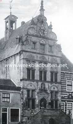 Zeeland, 1935, Brouwershaven, Nederlandsche stadhuizen. Het Stadhuis te Brouwershaven