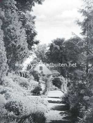 Zweden, 1935, Onbekend, Zomer in een Zweedschen tuin (bij het artikel: 