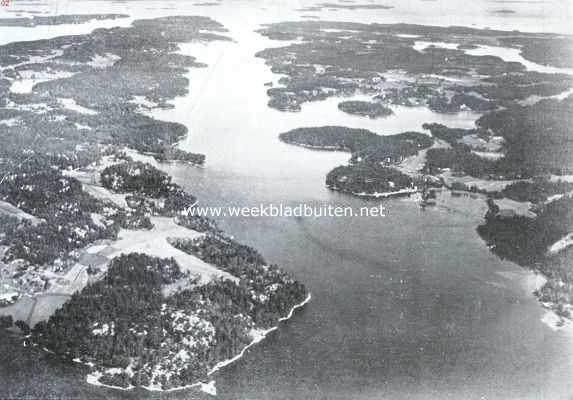 Zweden, 1935, Onbekend, Zomer in Zweden. De Stockholmer scheren