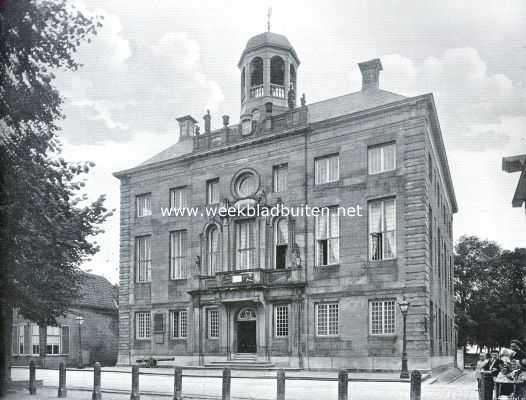 Noord-Holland, 1935, Enkhuizen, Nederlandsche stadhuizen. Het Stadhuis te Enkhuizen