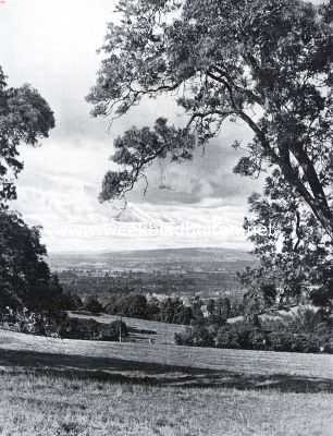 Engeland, 1935, Onbekend, Landschap in de Cotswolds (bij het artikel: 