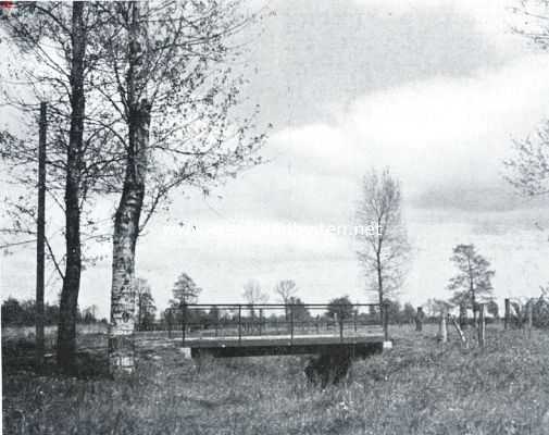 Limburg, 1935, Onbekend, Brug over gekanaliseerde beek in Limburg