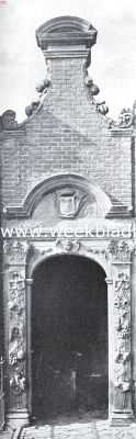 Friesland, 1935, Leeuwarden, Bij het vijfhonderdjarig jubileum van Leeuwarden. Het Struivingspoortje te Leeuwarden