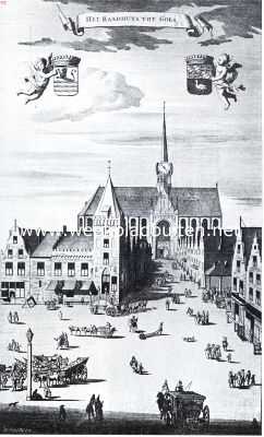 Zeeland, 1935, Goes, De Bevelanden. Het Raadhuis van Goes voor de verbouwing van 1771-'76