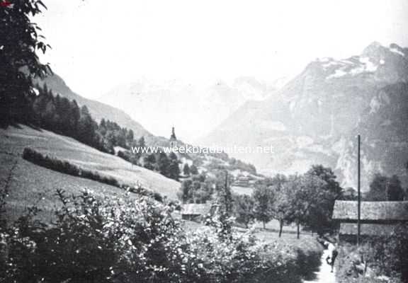 Zwitserland, 1935, Onbekend, Rondom de Urner See. Tusschen Brglen en Schattdorf