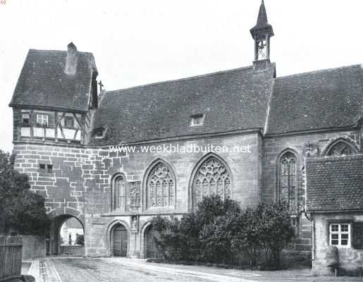 Duitsland, 1935, Rothenburg ob der Tauber, Rothenburg ob der Tauber. De St. Wolfgangskerk