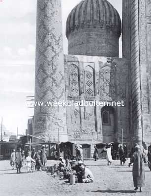 Onbekend, 1936, Samarkand, Op de markt te Samarkand in Turkestan