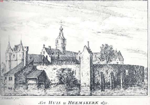 Noord-Holland, 1936, Heemskerk, Het Huis te Heemskerk 1630