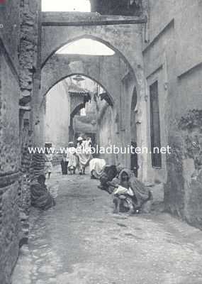 Marokko, 1936, Fez, In Fez Mellah, de jodenwijk van Fez