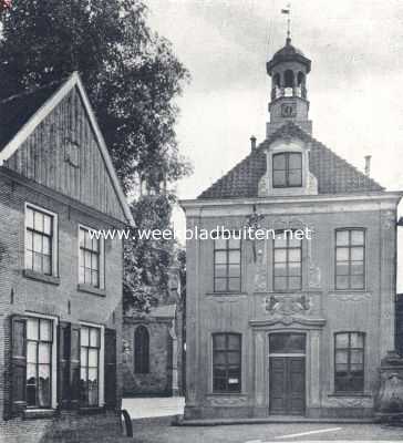 Overijssel, 1936, Ootmarsum, Het raadhuis te Ootmarsum