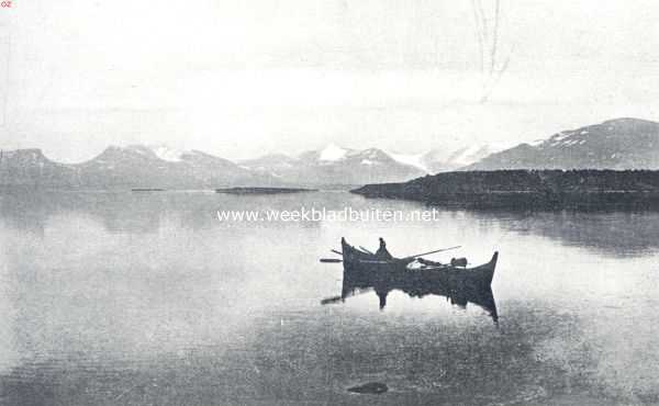 Zweden, 1936, Onbekend, Het meer Tornetrsk bij Abisko