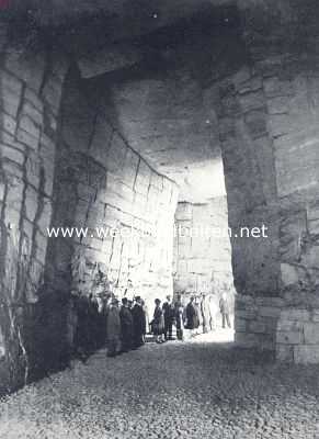 Limburg, 1936, Valkenburg, Gemeentegrot te Valkenburg. Romeinsch gedeelte