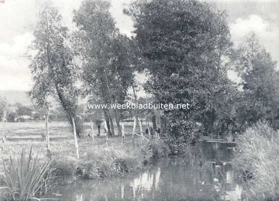 Voorjaar in Limburg. Aan de Geul