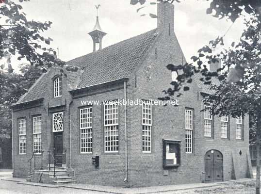 Noord-Brabant, 1936, Son en Breugel, Het raadhuis der gemeente Son en Breugel (N.-B.). Enkele jaren geleden gerestaureerd