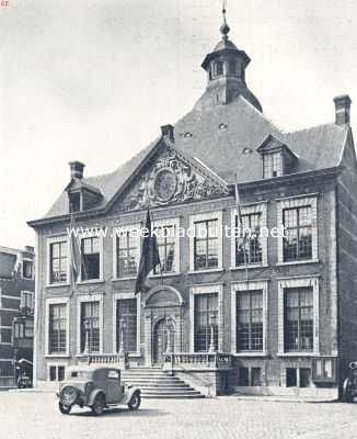 Belgi, 1936, Hasselt, Het stadhuis te Hasselt