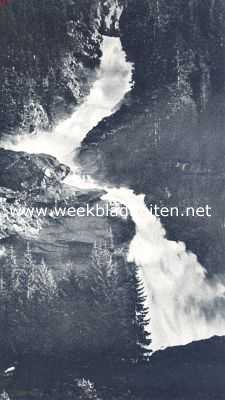 Oostenrijk, 1936, Onbekend, De onderste waterval der Krimmler Ache