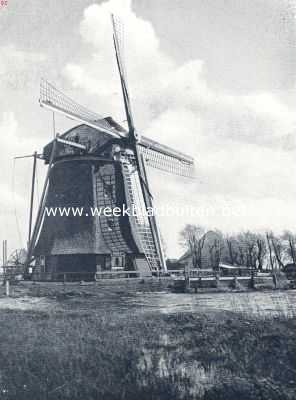 Noord-Holland, 1936, Haarlem, Molens. 