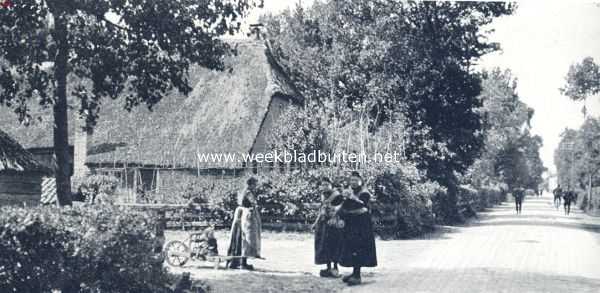 Overijssel, 1936, Staphorst, In het land van Staphorst en Rouveen. Aan 