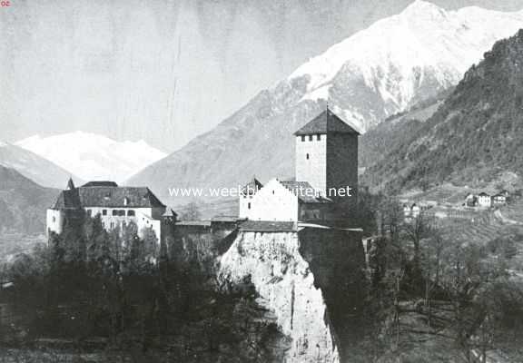 Itali, 1936, Dorf Tirol, Het Slot Tirol