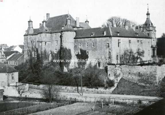 Belgi, 1936, Mons, Kasteel Ecaussines-Lalaing bij Bergen (Mons)