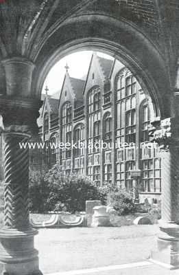 Belgi, 1936, Luik, Tweede binnenhof in het Paleis van Justitie te Luik