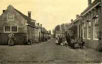Dorpstraat,Zuid-Beveland, 1905, Driewegen