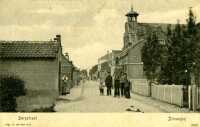 Dorpstraat,Zuid-Beveland, 1905, Driewegen